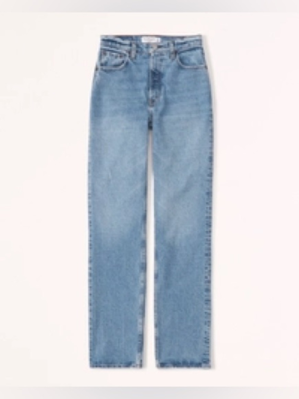 Light Blue Women’s High-Rise 90s Straight Leg Jeans